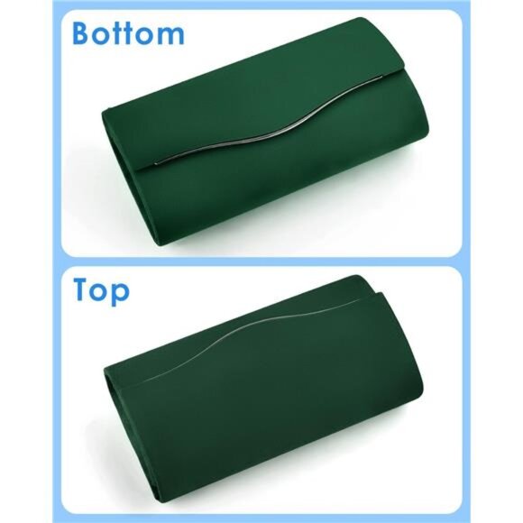 Clutch Formal Evening Bags Green - Picture 5 of 7